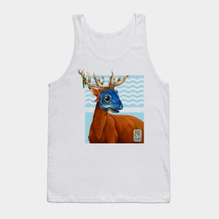 Fish-Deer Animal Tank Top